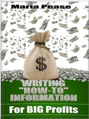 cover image of Writing How to Information for Big Profits